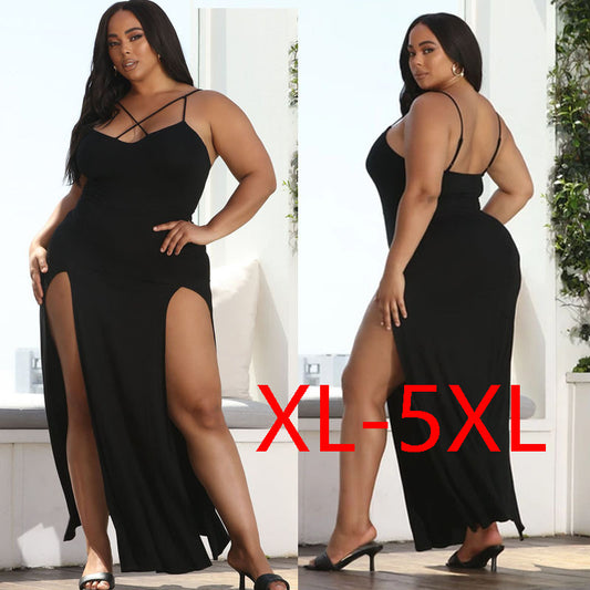 Double Split Dress
